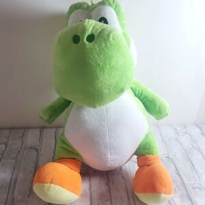 Super Mario Green Yoshi Plush 21in